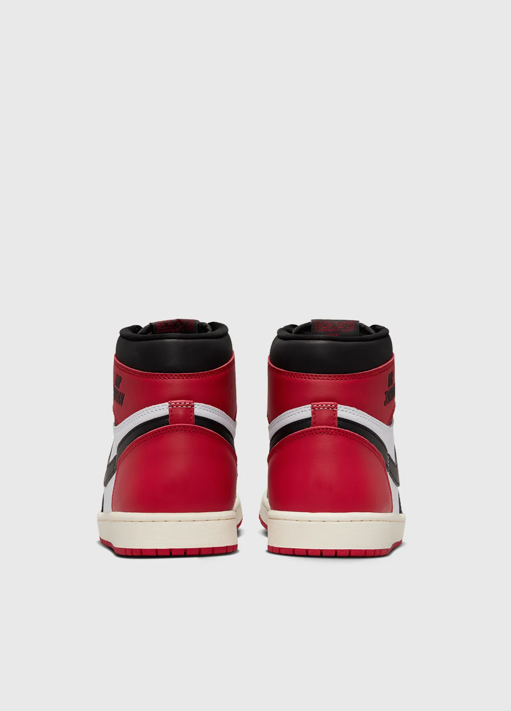 Air Jordan 1 Retro High OG 'Black Toe Reimagined' Sneakers