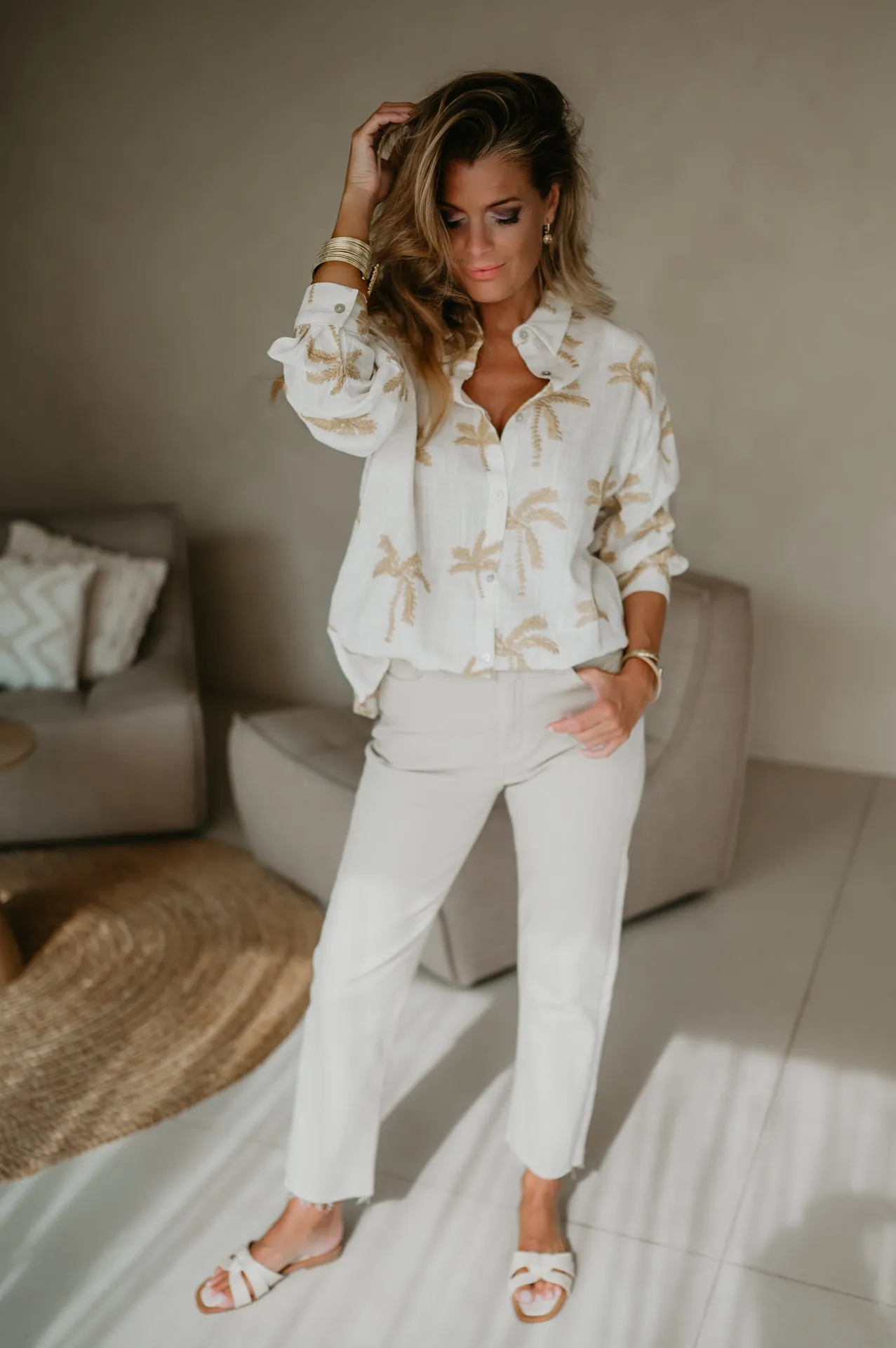 Altezza blouse I Ecru