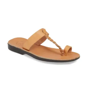 Ara -  Braided Leather Sandal | Tan