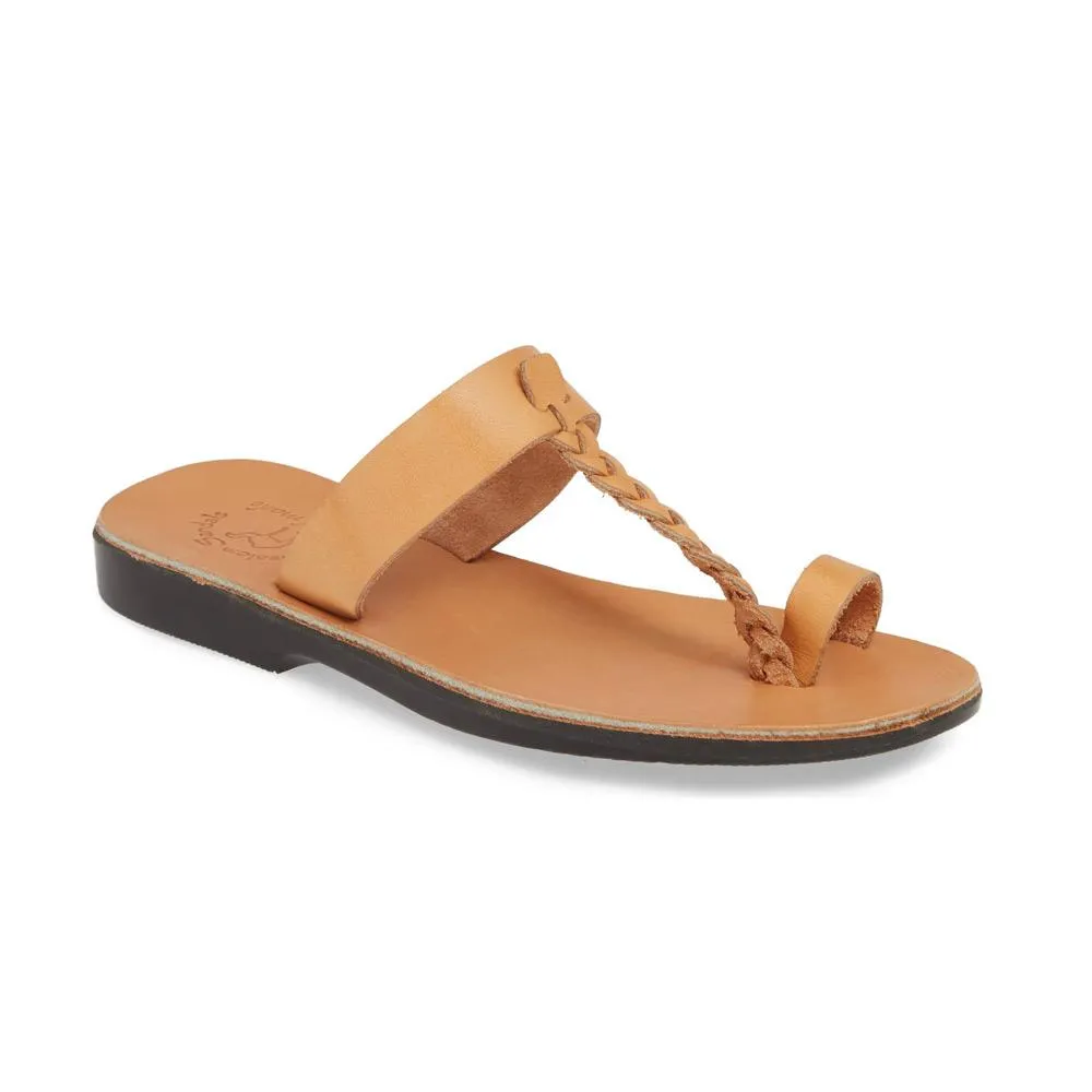 Ara -  Braided Leather Sandal | Tan