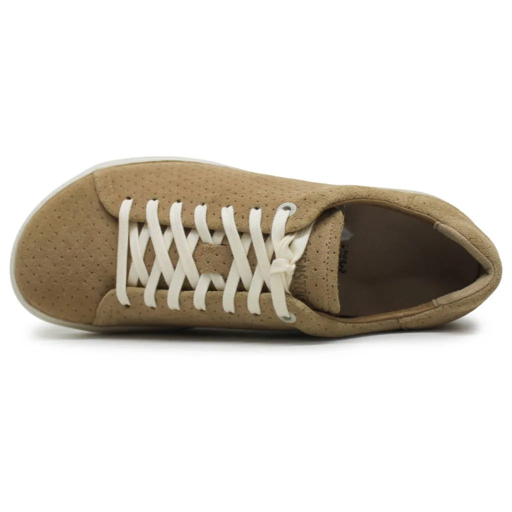 Bend Low Dotted Suede Leather Unisex Low Top Sneakers