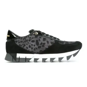 Black Calfskin Sneaker