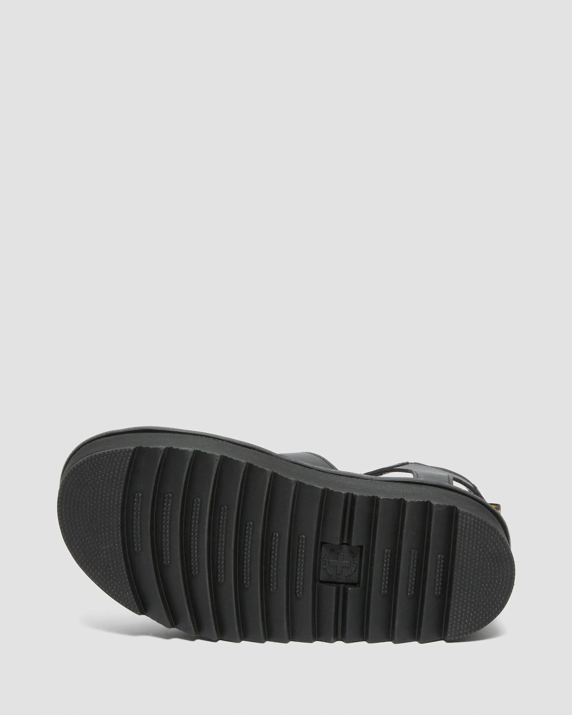 Blaire Hydro Leather Platform Sandals with Strap Dr. Martens