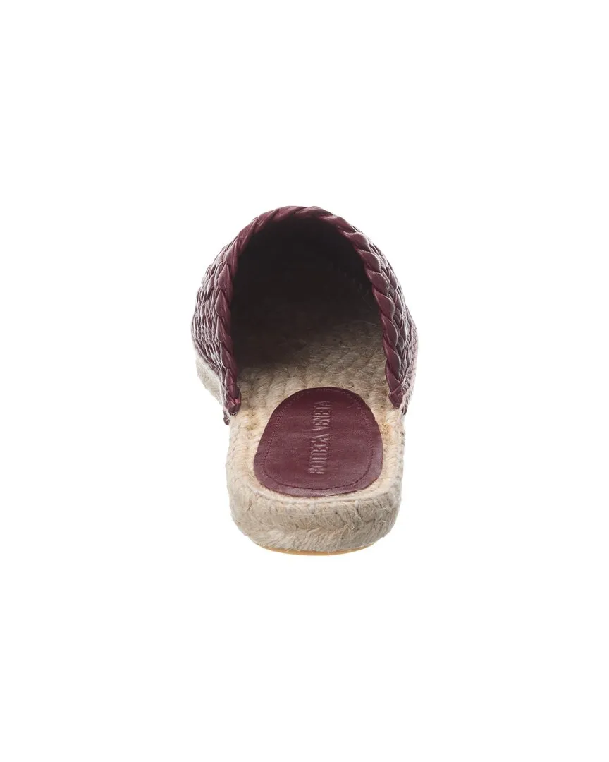 Bottega Veneta Intreccio Leather Espadrille