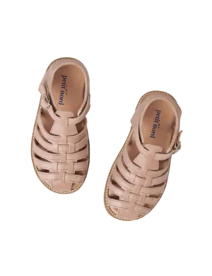 Braided Sandal - Soft pink
