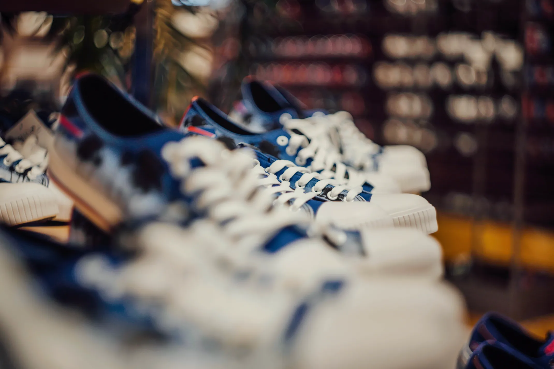 Buffalo Bills Sunset & Palm Trees Low Top Canvas Sneakers