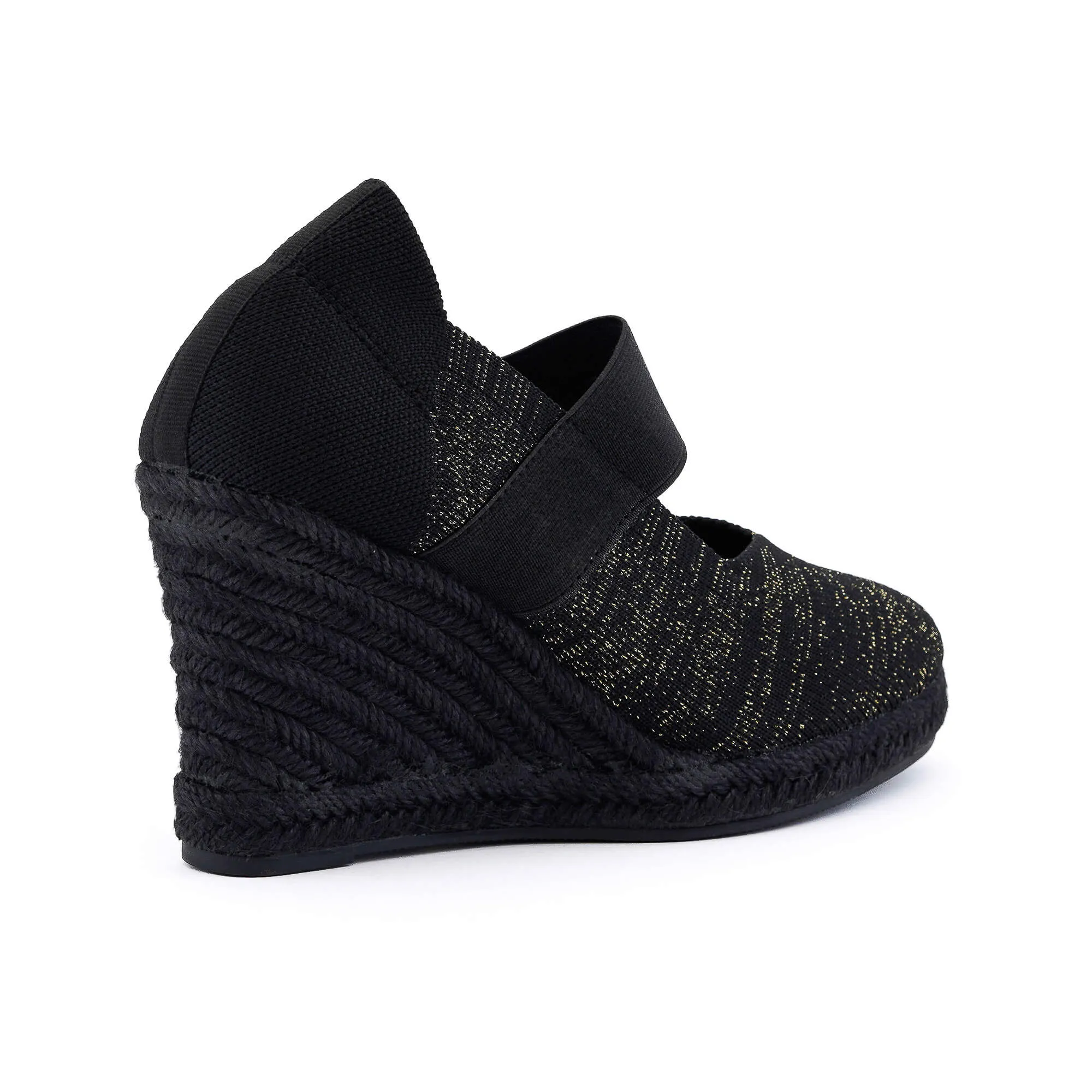 Catania Black Nude Espadrilles