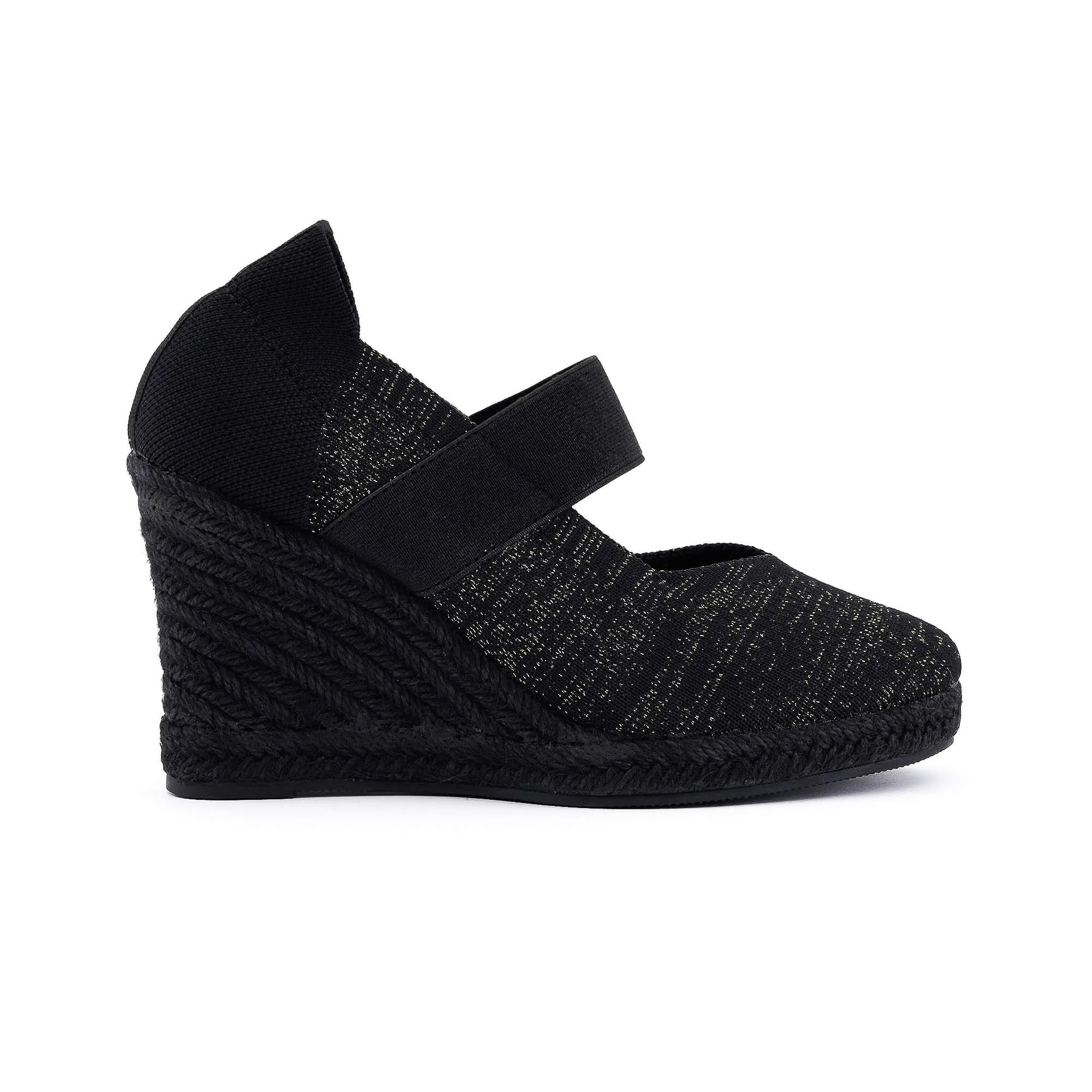Catania Black Nude Espadrilles