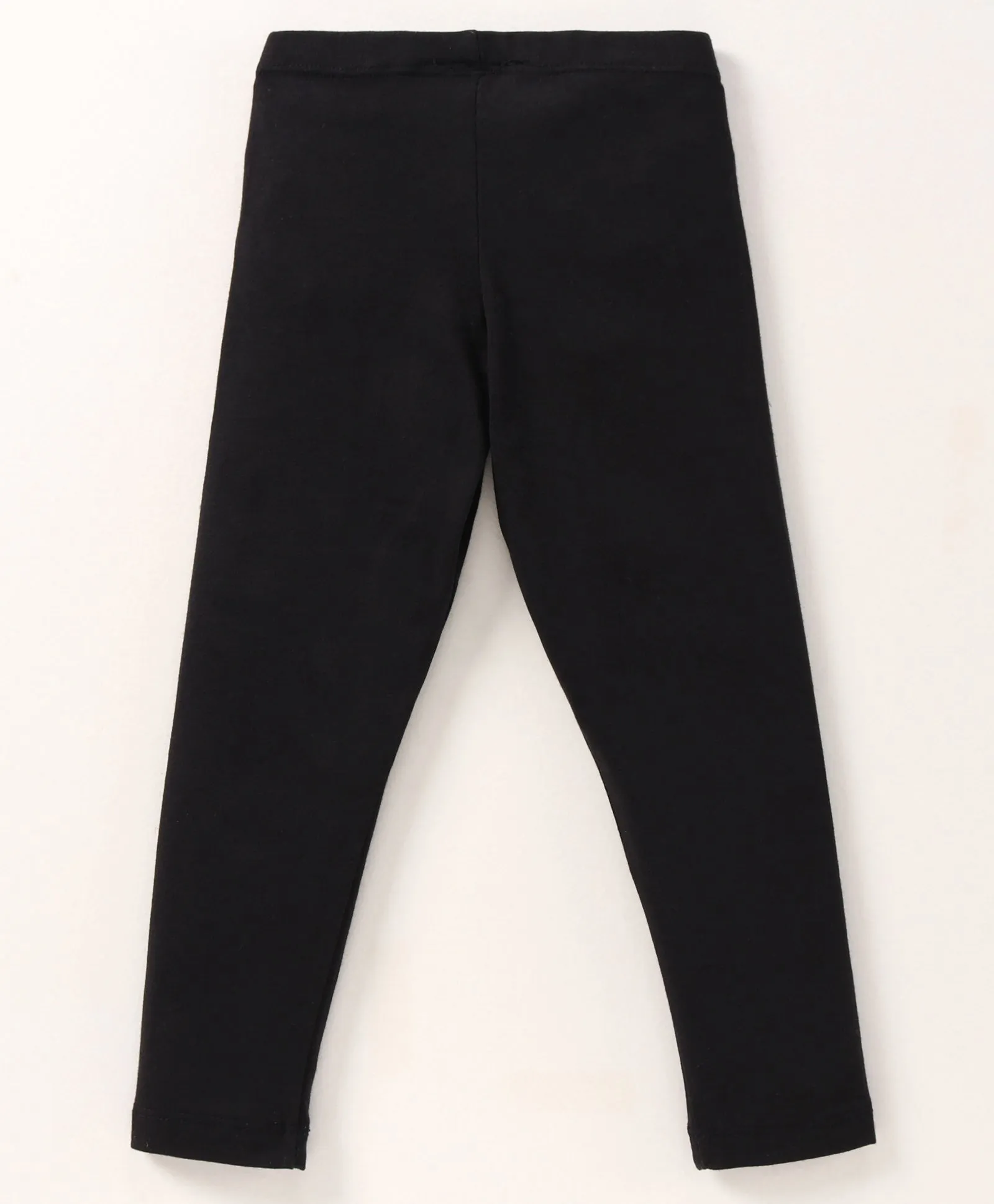 Checkered Front Frill Top Leggings Set