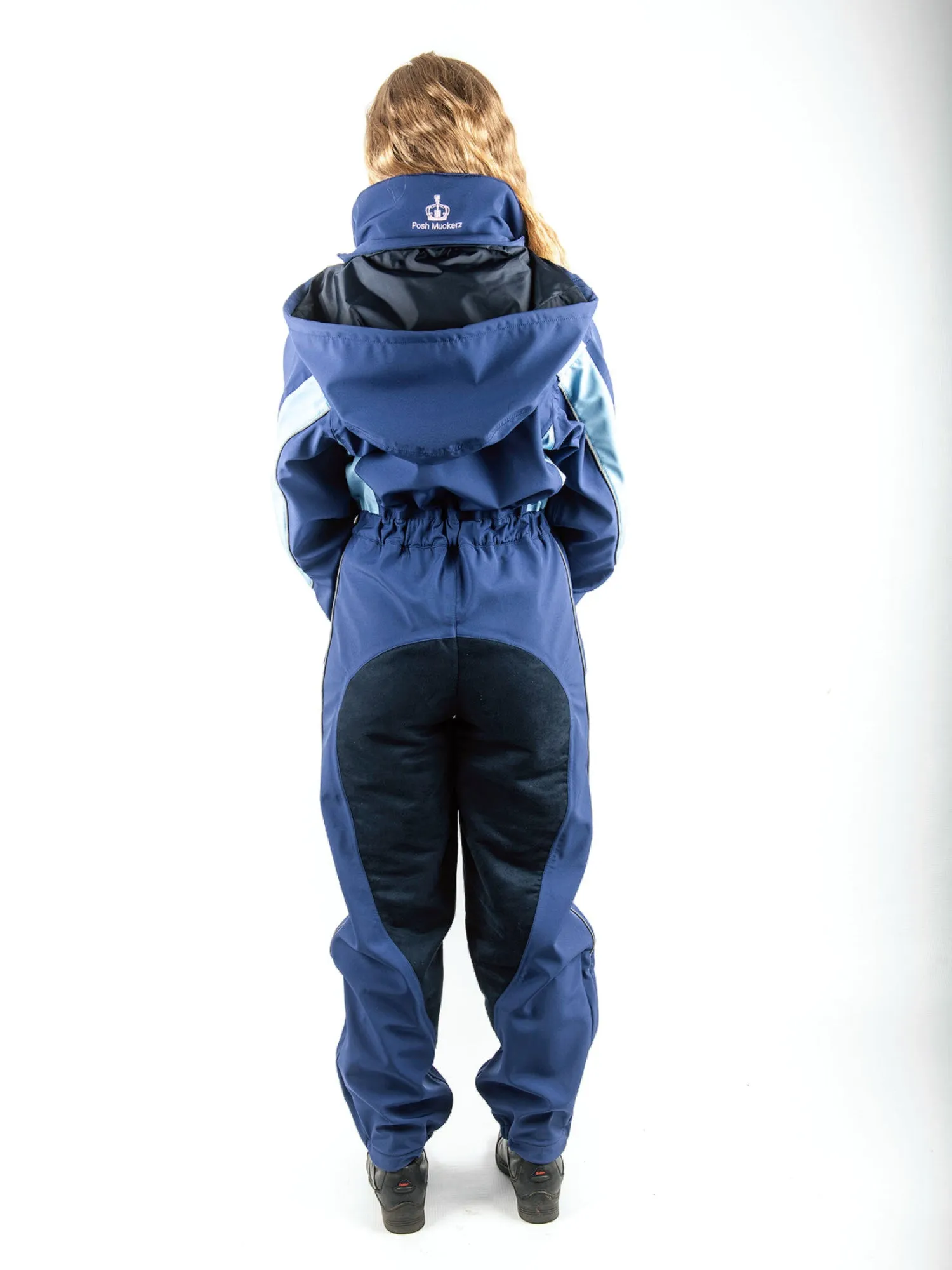 CLASSIC BLUE Original Posh Muckerz® Ladies Coveralls