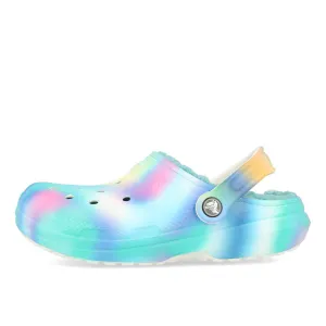 Crocs Classic Lined Solarized Clog Pure Water Multi