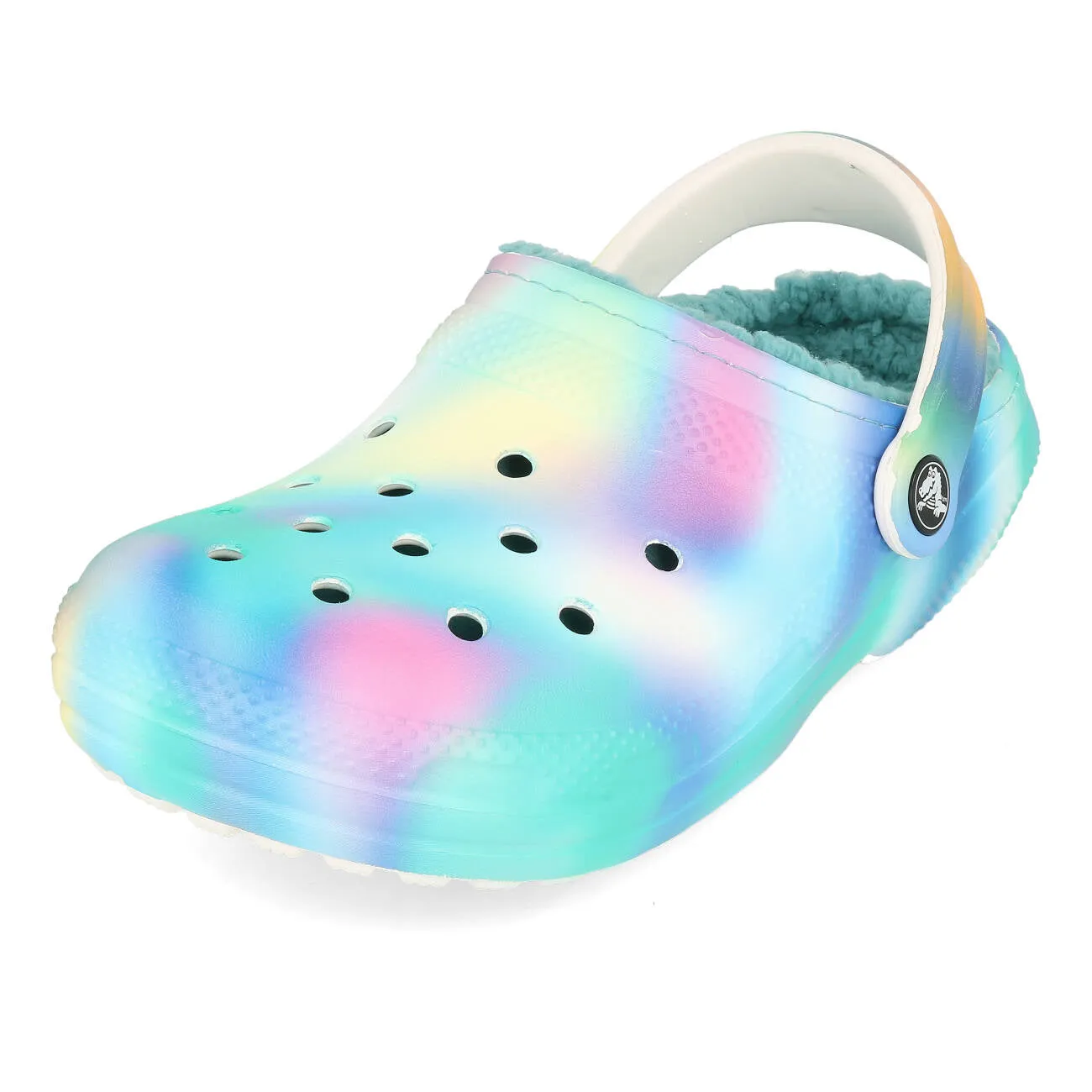Crocs Classic Lined Solarized Clog Pure Water Multi
