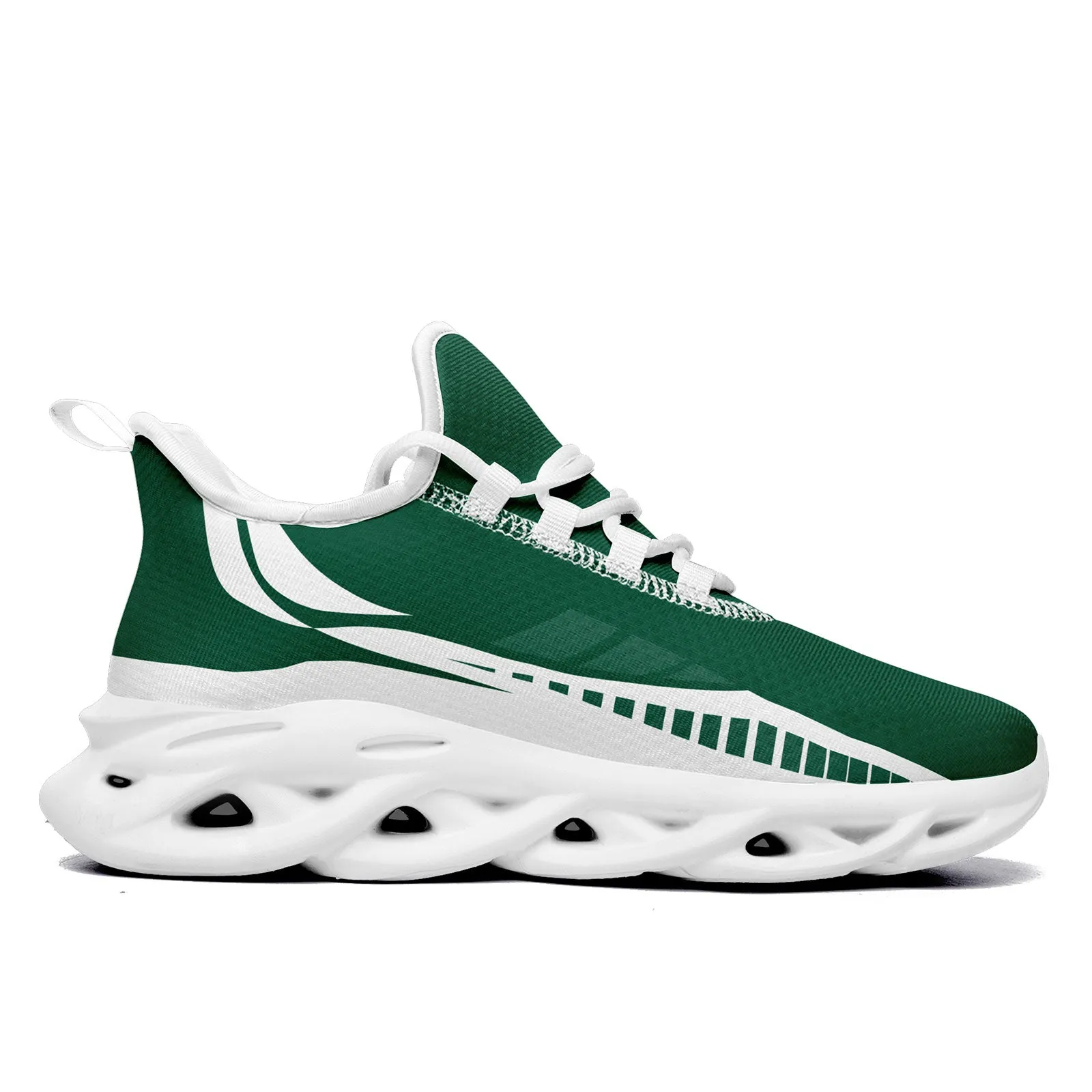 Custom Green White New York Maxsoul Shoes Personalized Sneaker FN003-D020325-28
