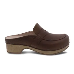 Dansko Bel Clog (Women) - Brown Oiled Pull Up