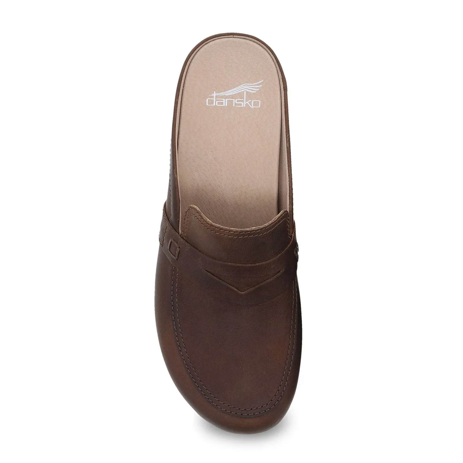 Dansko Bel Clog (Women) - Brown Oiled Pull Up