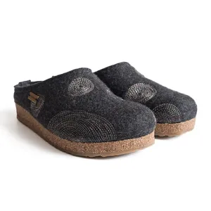 Haflinger Spirit Clog (Women) - Charcoal