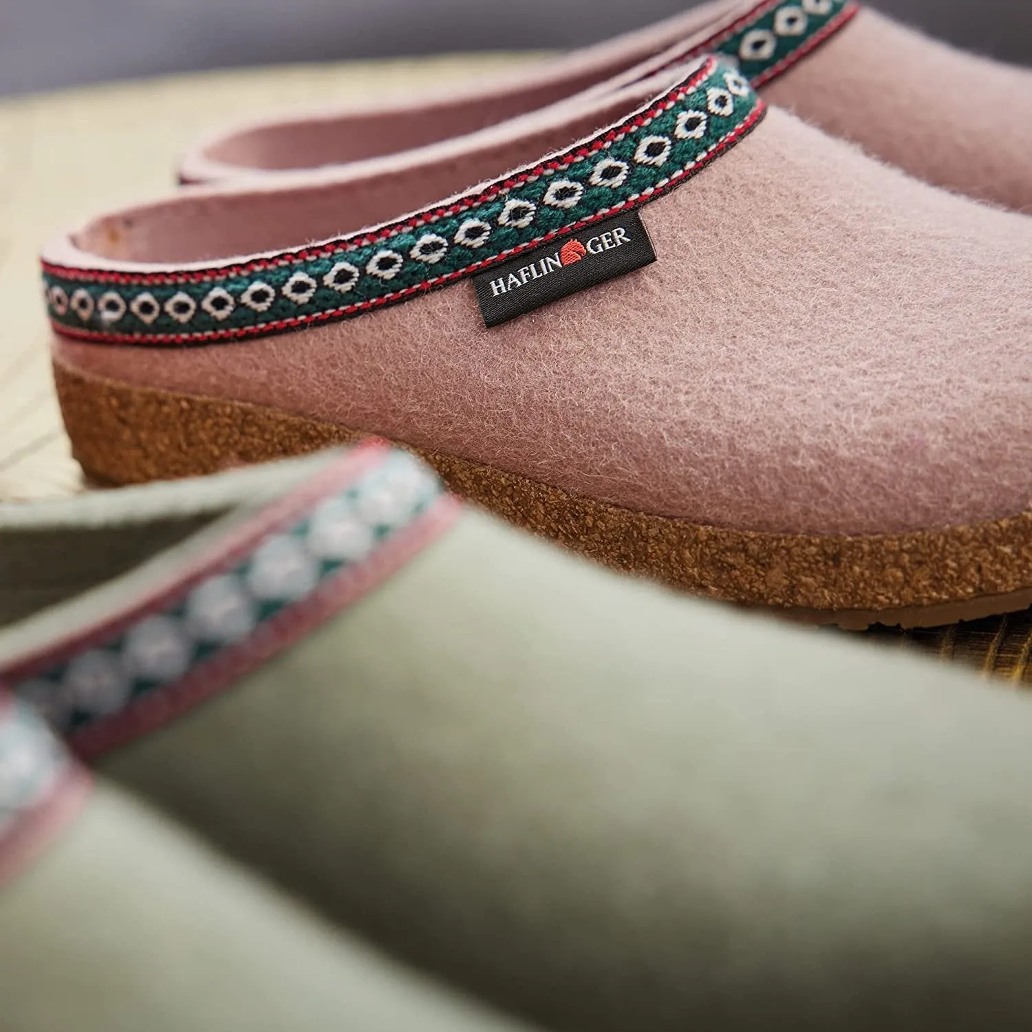 HAFLINGER Women's Gz Classic Grizzly Slippers