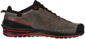 Men's leather hiking boots La Sportiva TX2 EVO, black/brown