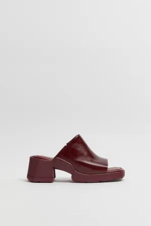 miista - clarin burgundy mule sandal