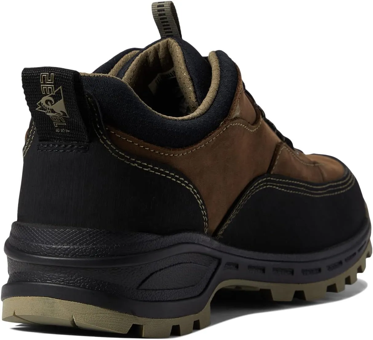 Mountain Stalker Pro 3" WP Hiker Rocky Hiking Shoes, Black/Brown