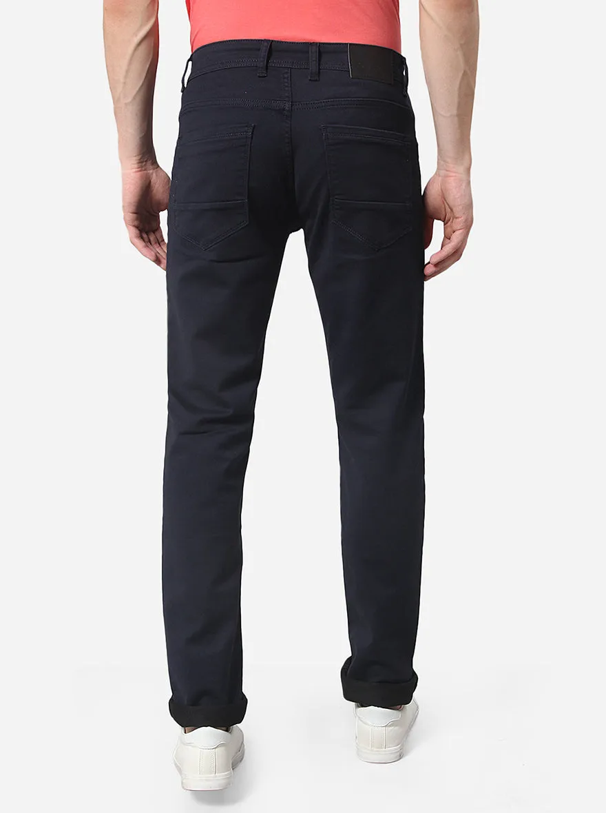 Night Blue Washed Narrow Fit Jeans | Greenfibre