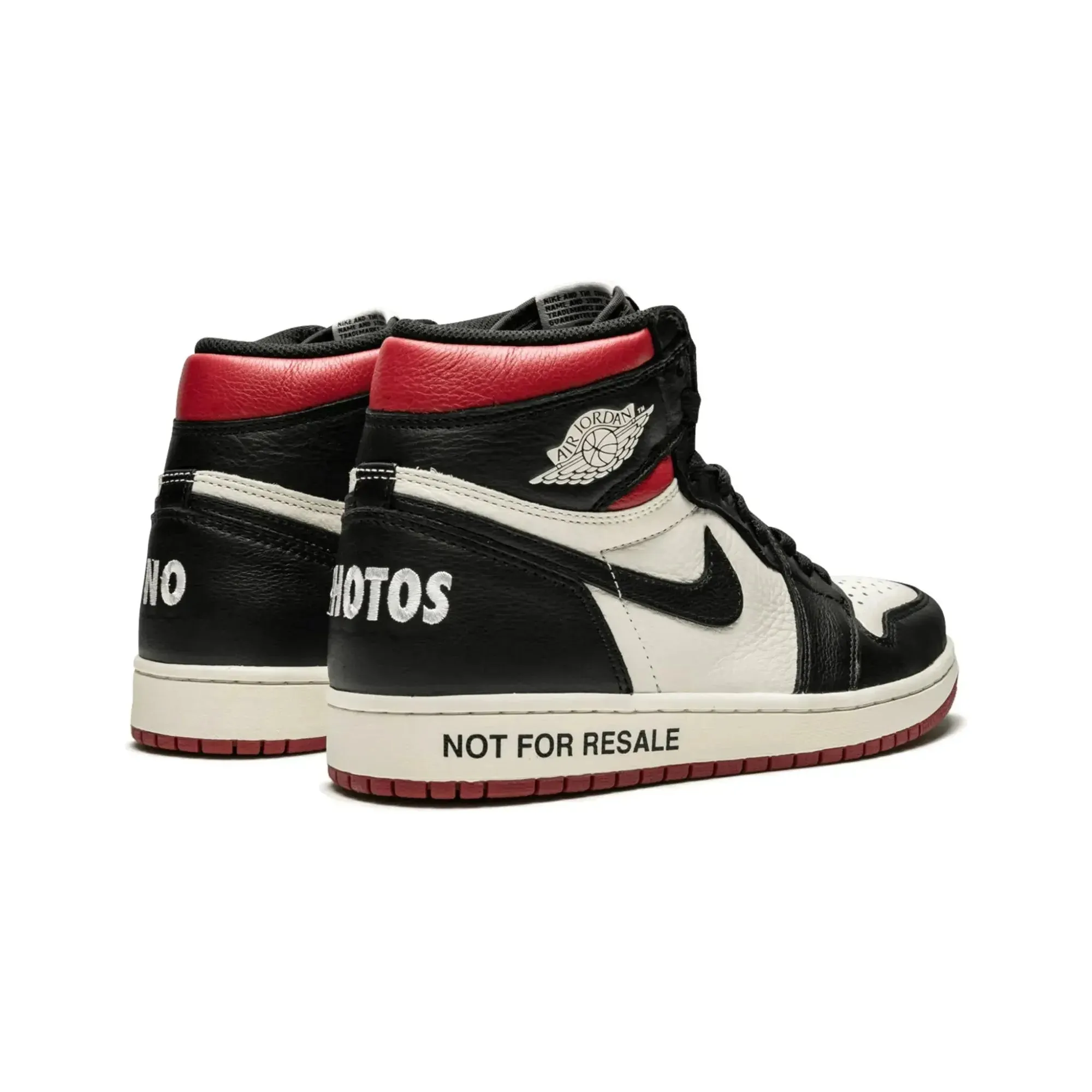 Nike Air Jordan 1 Retro High "Not for Resale Varsity Red"