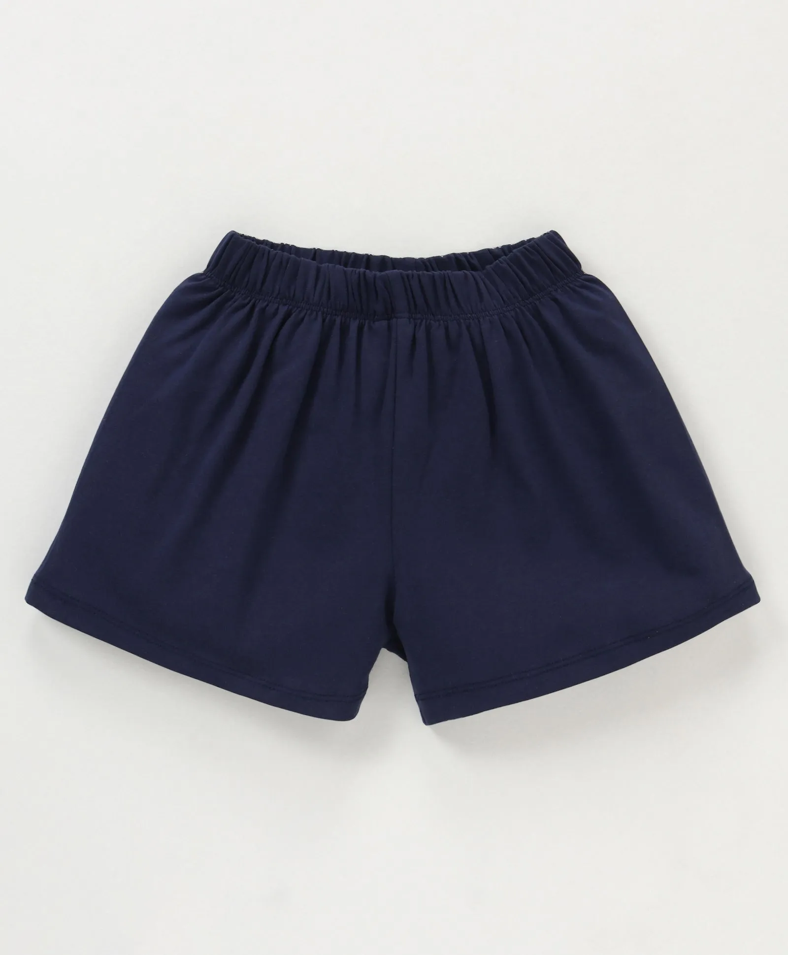 Polka V shape Frill with Bow Top Short Set