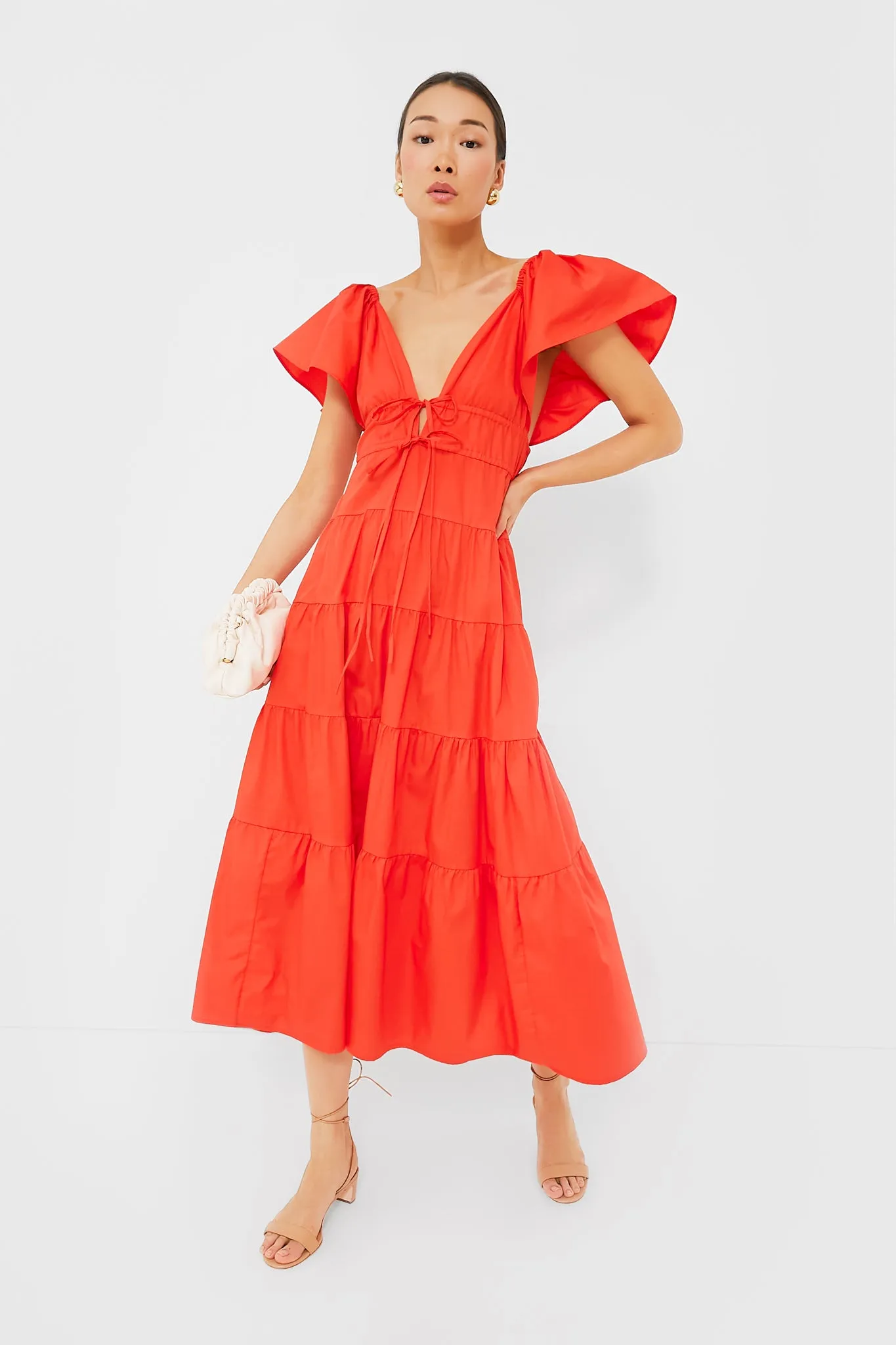 Raspberry Fallen Dress
