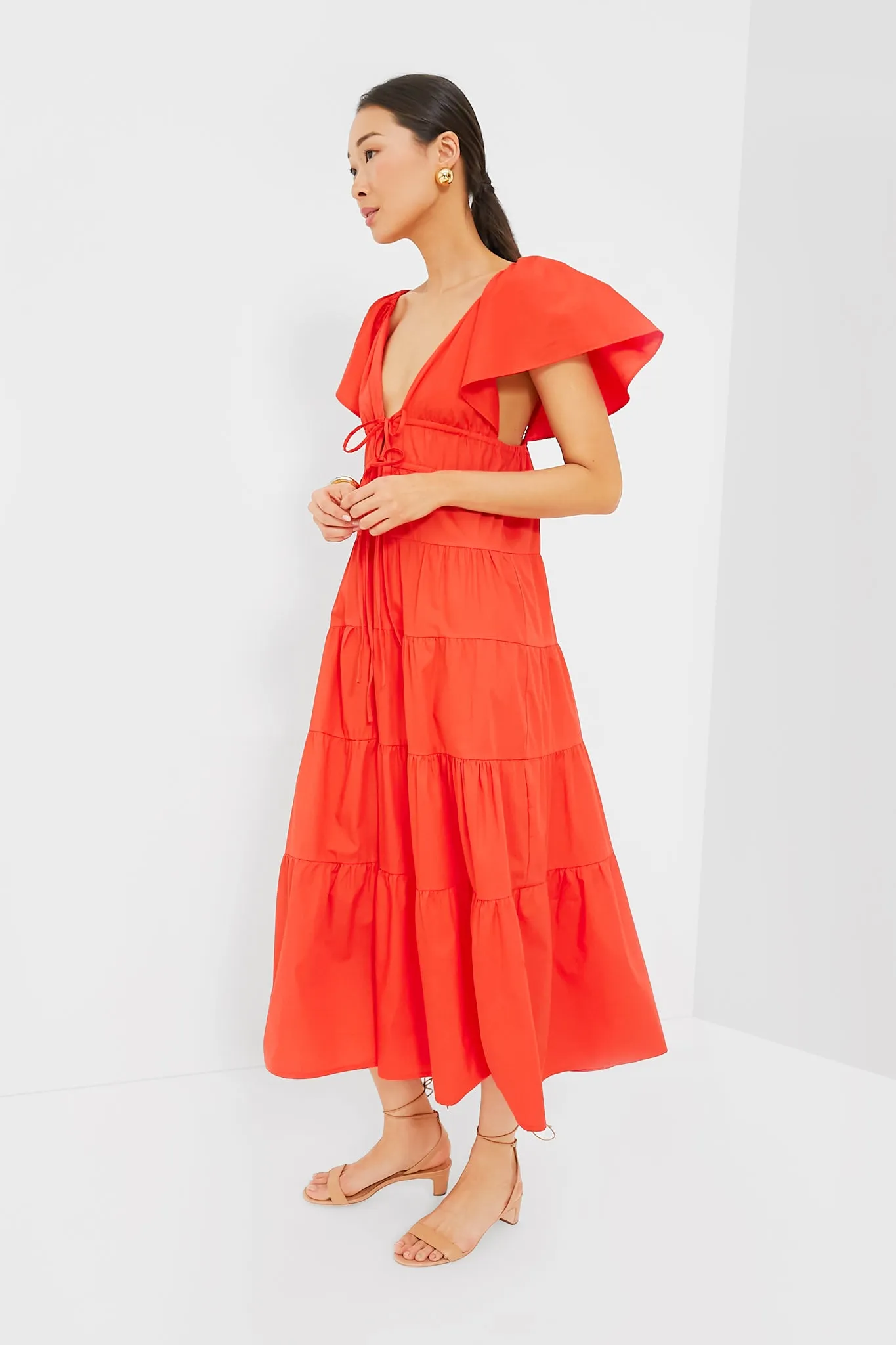 Raspberry Fallen Dress