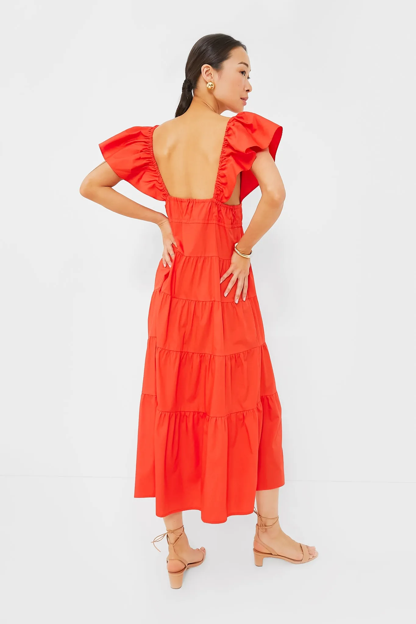 Raspberry Fallen Dress
