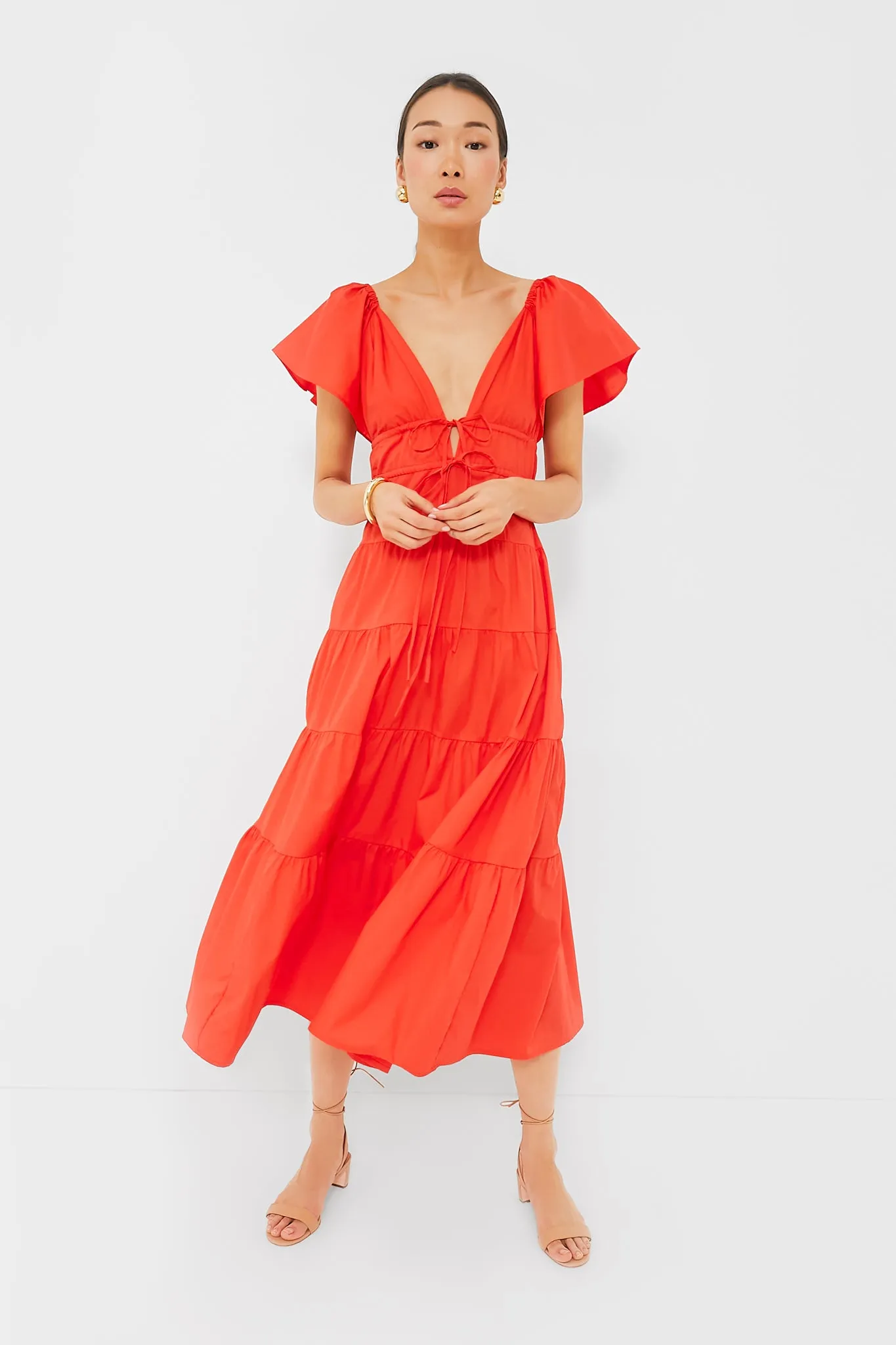 Raspberry Fallen Dress
