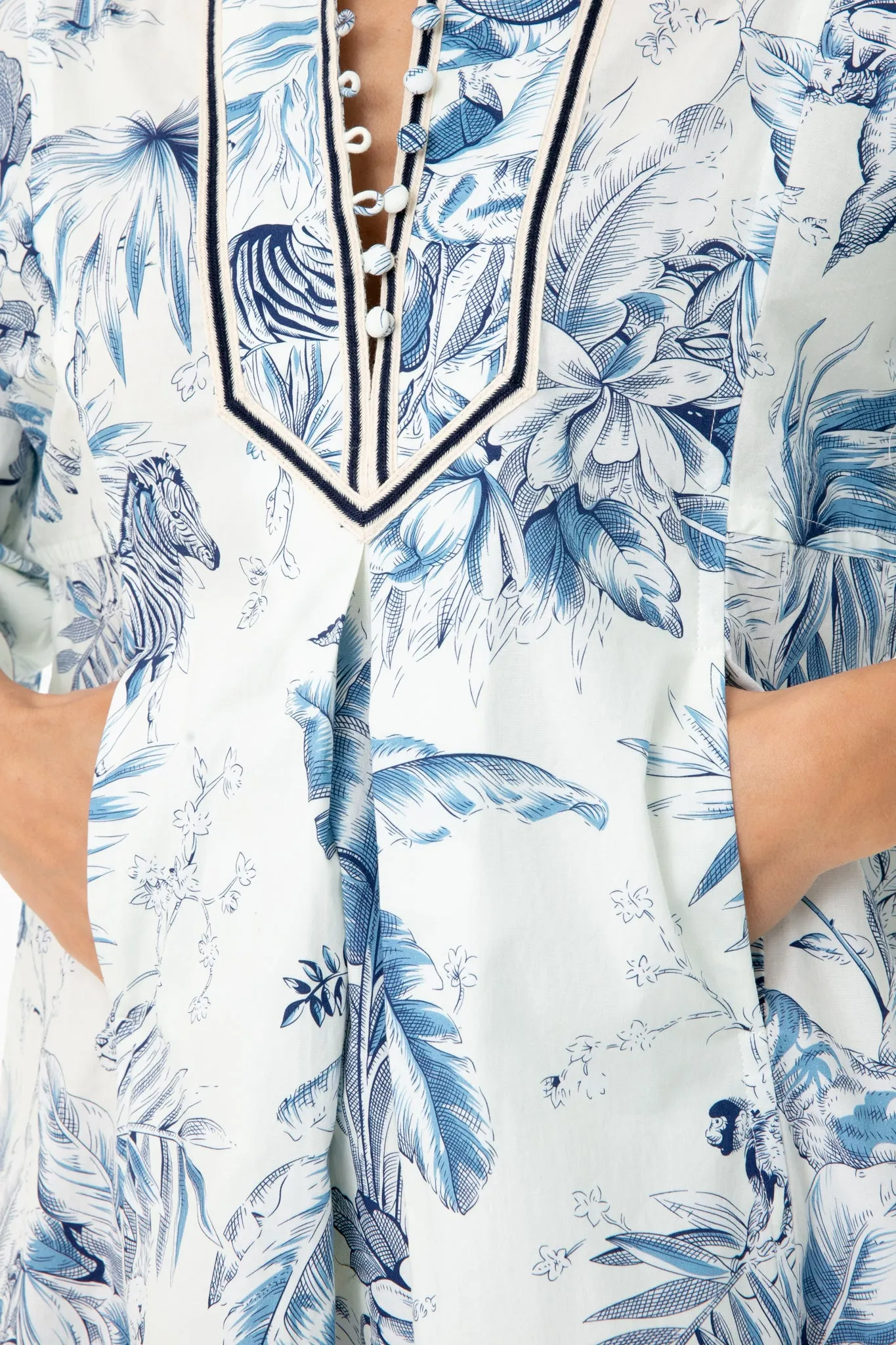 Safari Toile Indre Dress