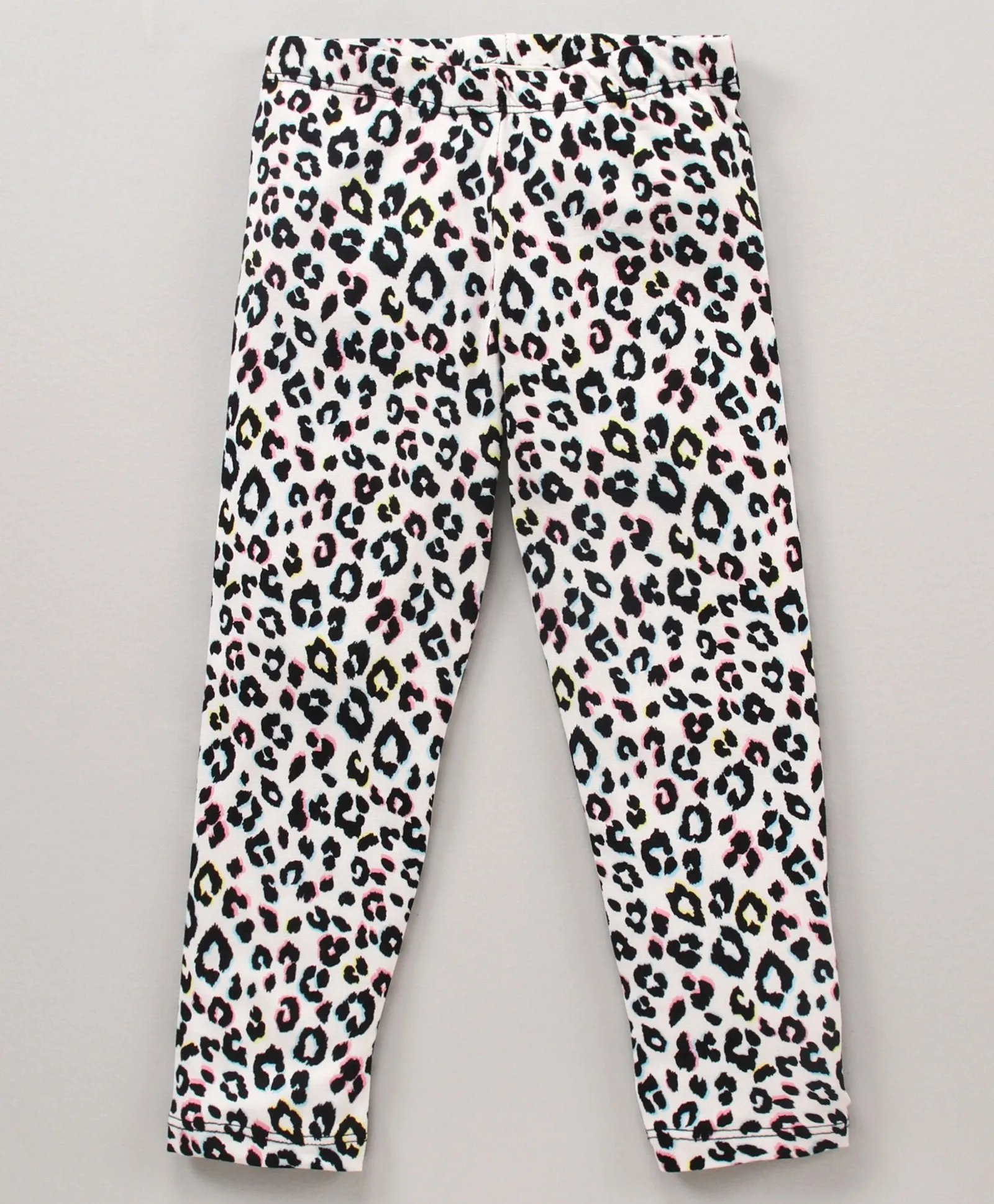 Solid Vee Frill Top Leggings Set
