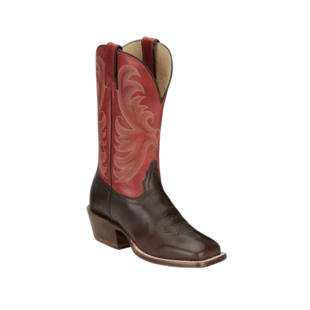 Tony Lama Women's Rowena Espresso Leather Cowboy Boots