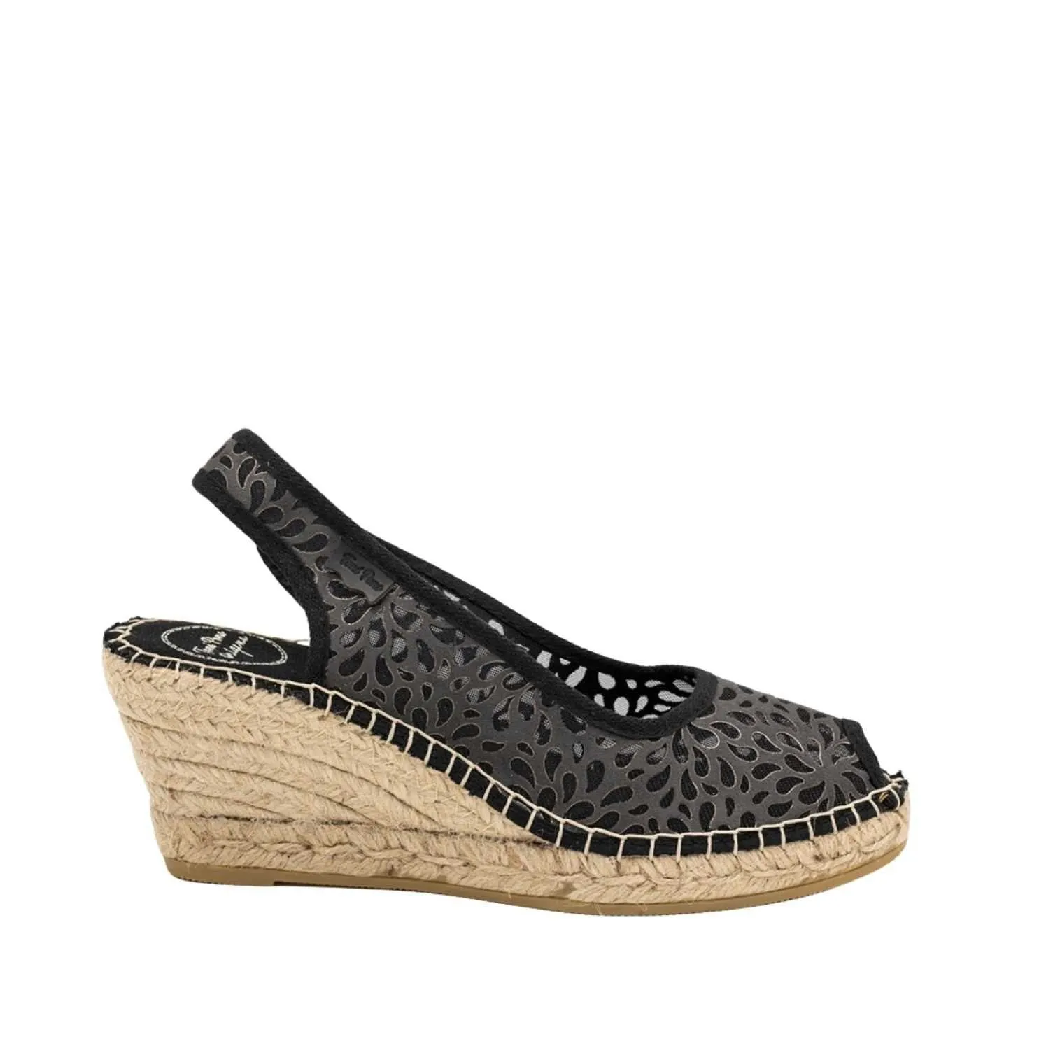 Vegan Floral Cotton Blend Espadrilles For Women - Bea-IK