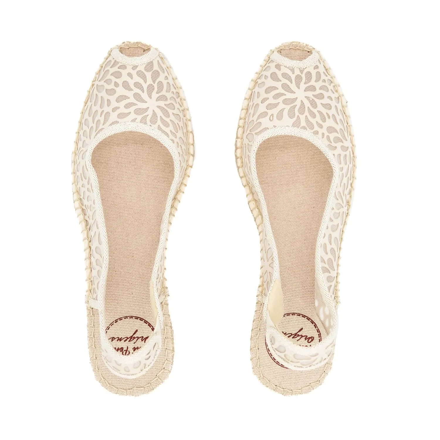 Vegan Floral Cotton Blend Espadrilles For Women - Bea-IK