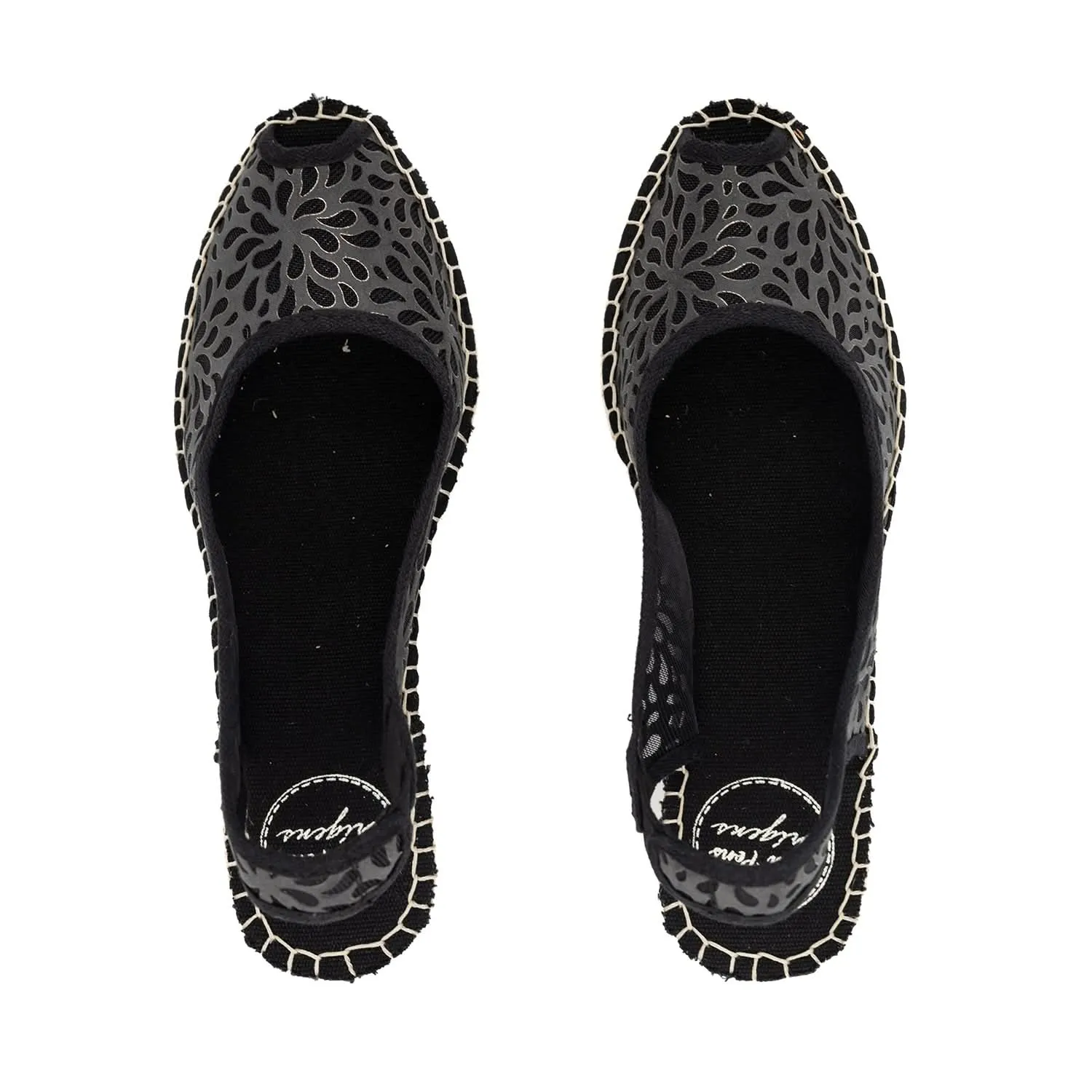 Vegan Floral Cotton Blend Espadrilles For Women - Bea-IK