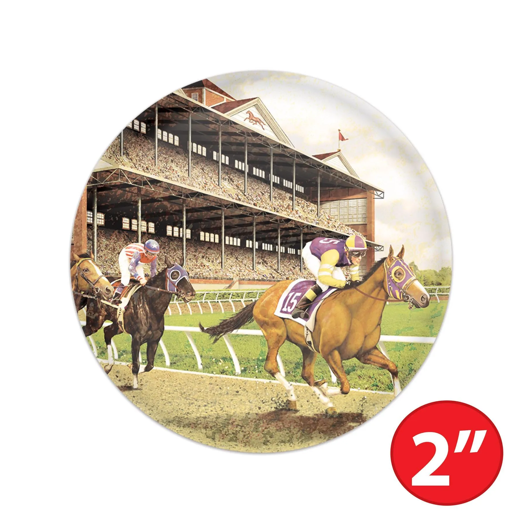 Vintage Derby Button