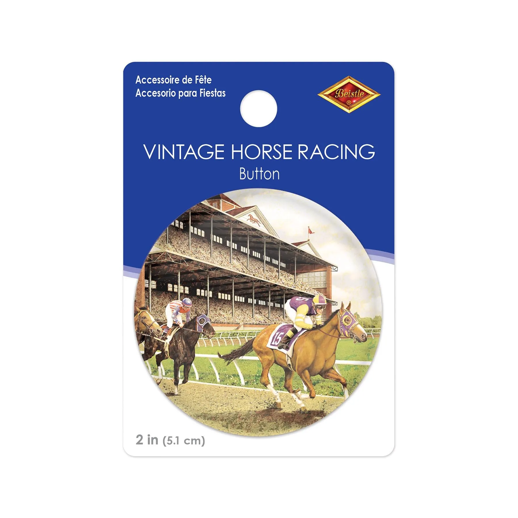 Vintage Derby Button