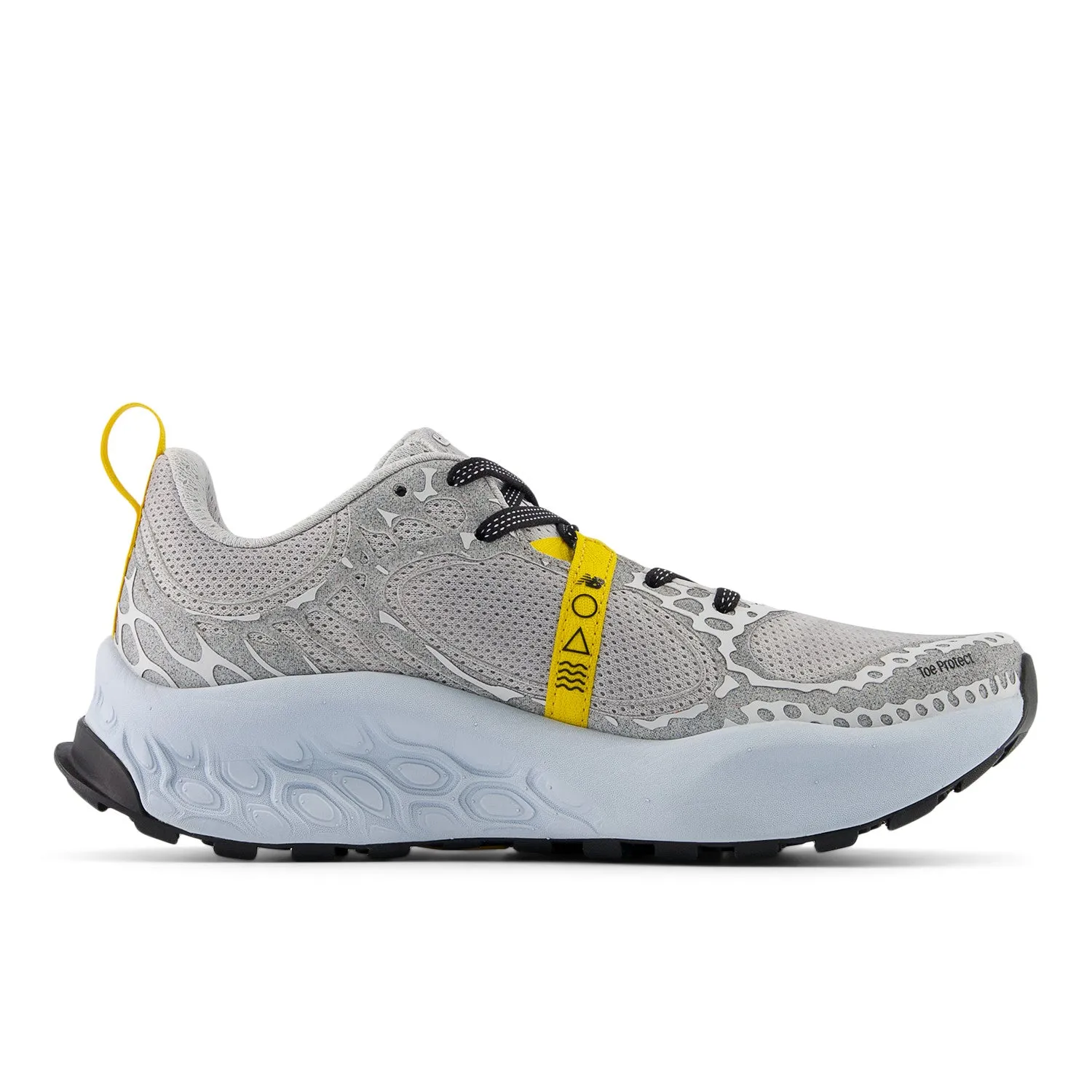 Women's New Balance Fresh Foam X Hierro v8 Color: Grey Matter with Quarry Blue