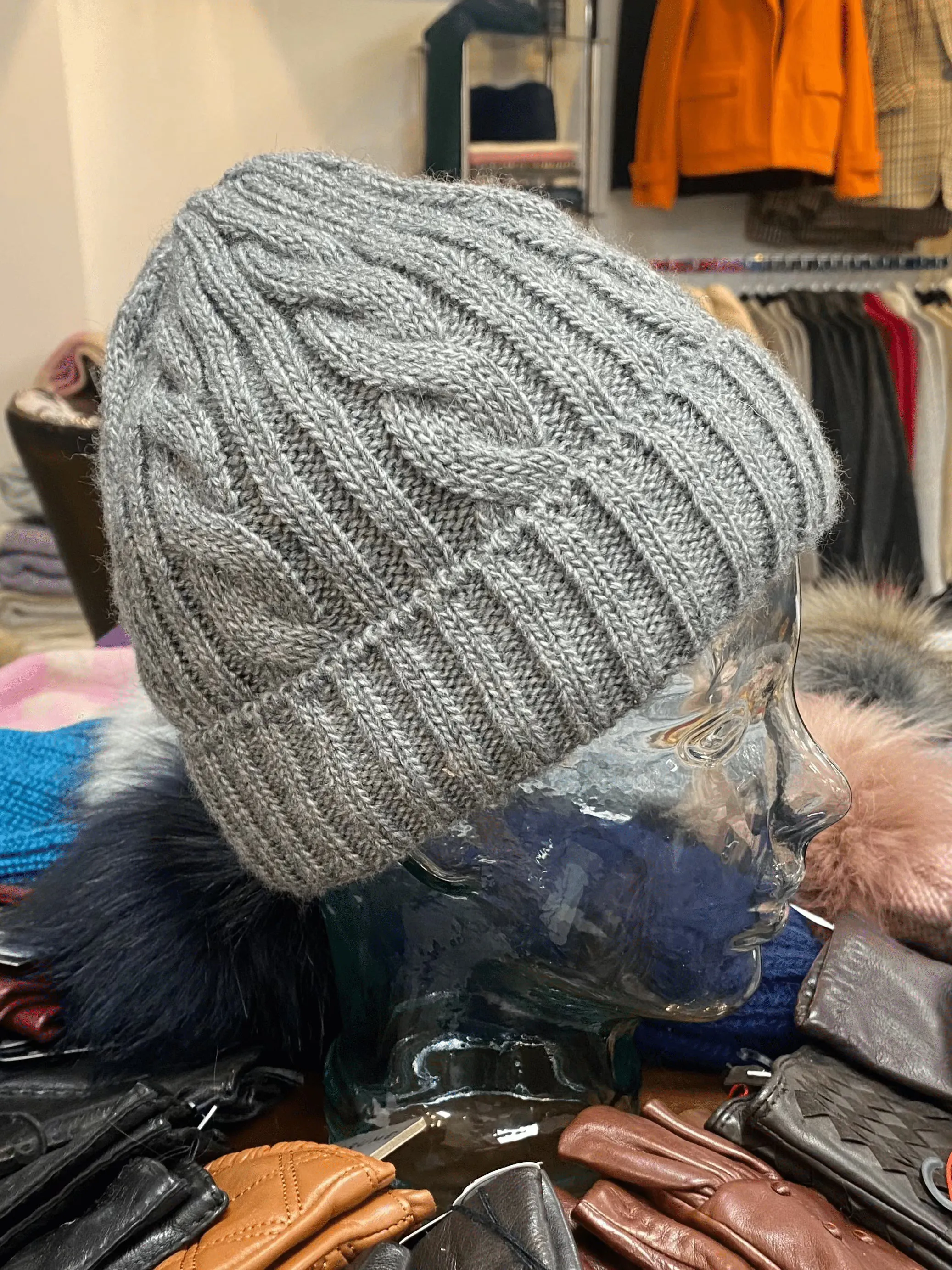 Wool Lined Knit Toque